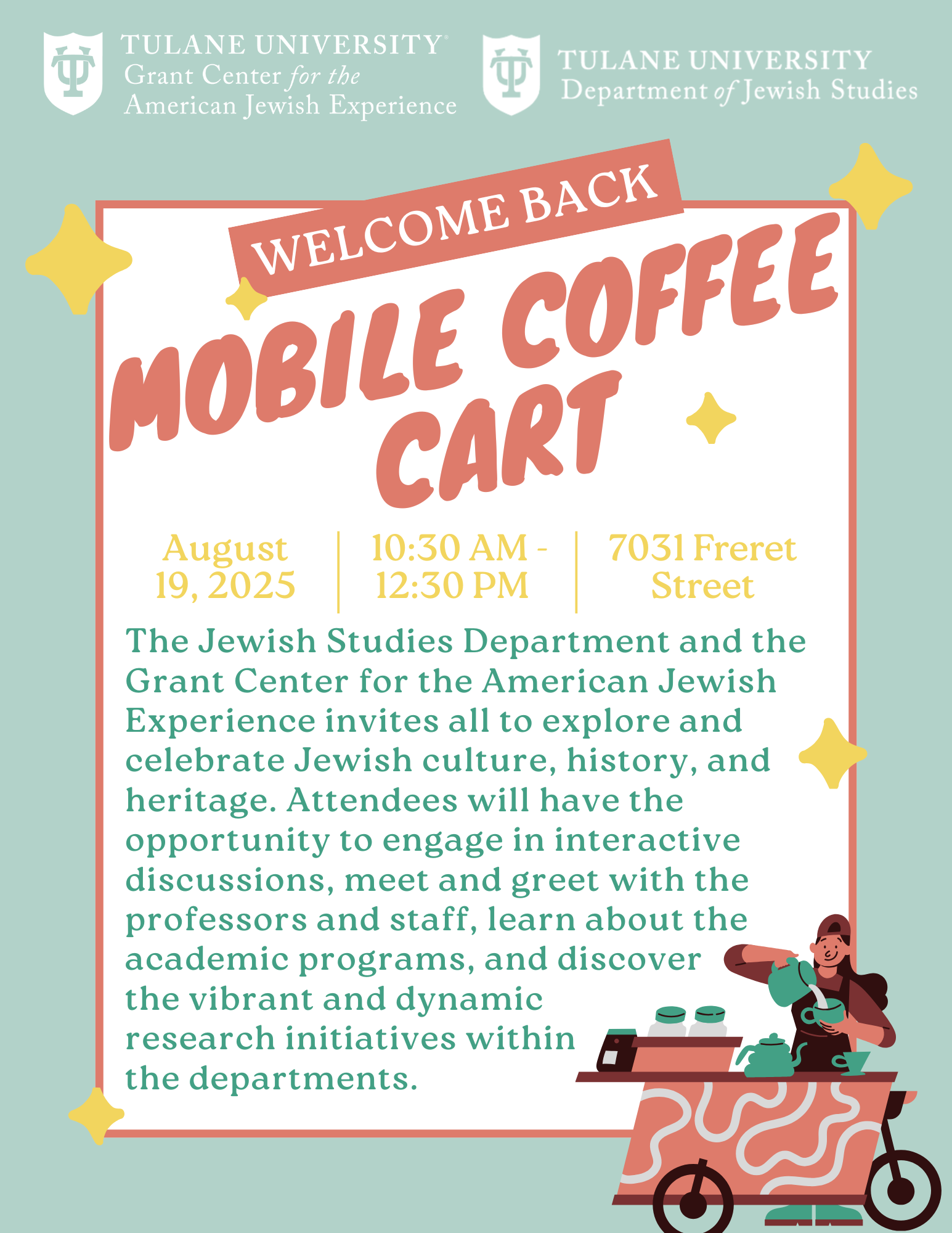 Coffee Cart Flyer