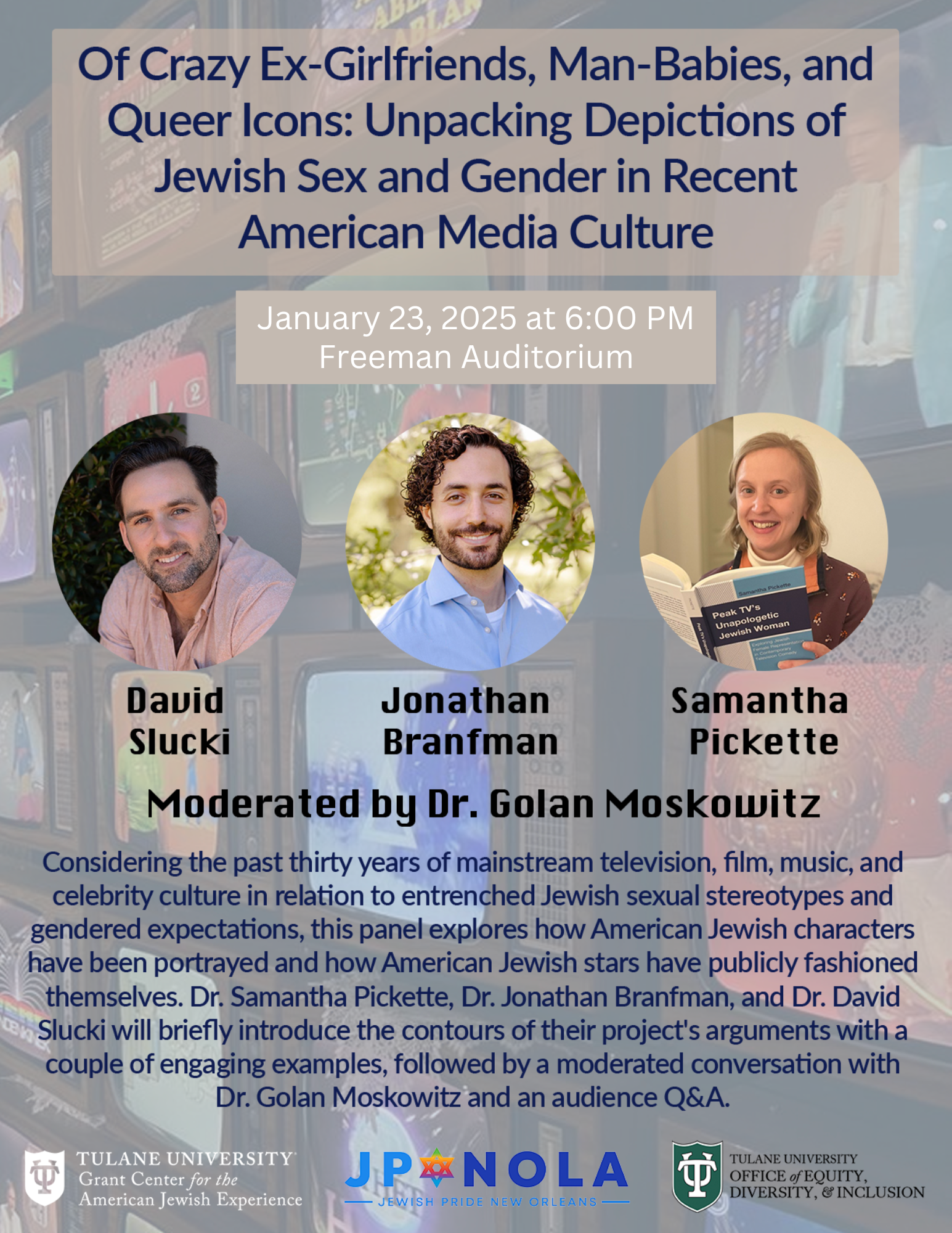 Of Crazy Ex-Girlfriends, Man-Babies, and Queer Icons: Unpacking Depictions of Jewish Sex and Gender in Recent American Media Culture