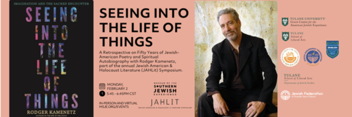 Seeing into the Life of Things: Retrospective on Fifty Years of Jewish-American Poetry and Spiritual Autobiography
